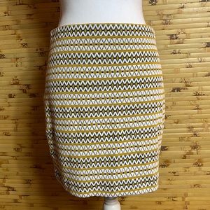 Geometric Mini Skirt